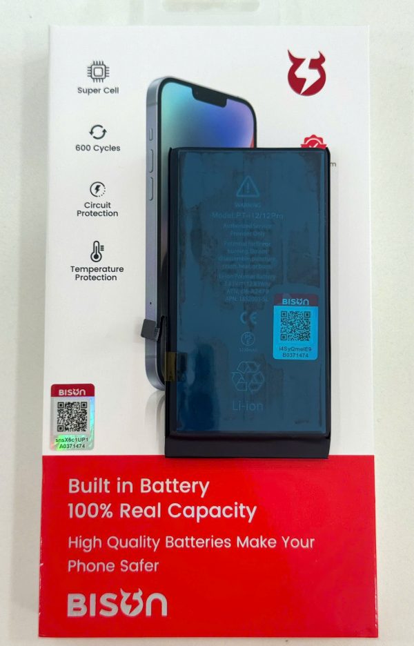 Pin Bison iPhone 12 dung lượng 3350mAh